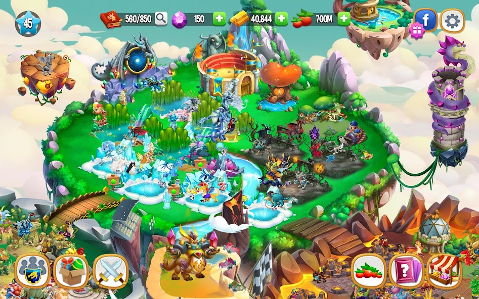 Dragon City: Mobile Adventure screenshot 4