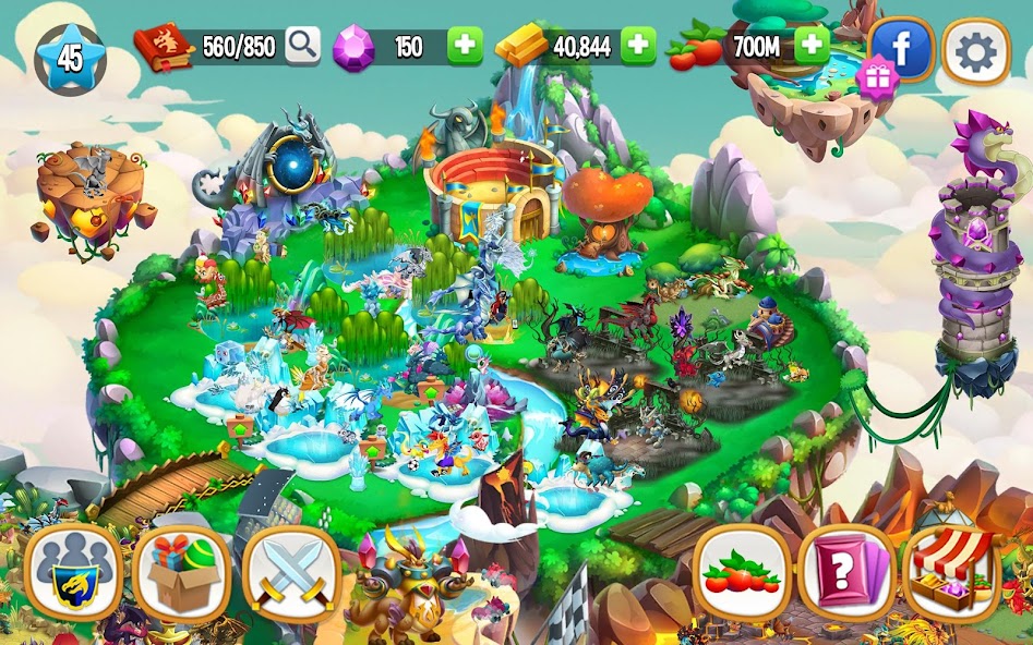 Dragon City: Mobile Adventure screenshot 11