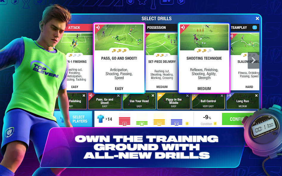 Top Eleven Be a Soccer Manager screenshot 3