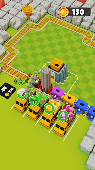 Train Miner: Idle Railway Game screenshot 1