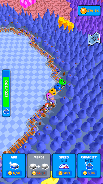 Train Miner: Idle Railway Game screenshot 23