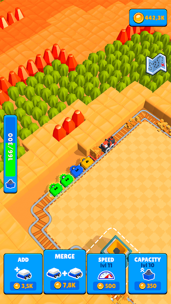 Train Miner: Idle Railway Game screenshot 25