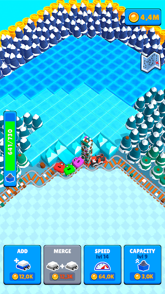 Train Miner: Idle Railway Game screenshot 27