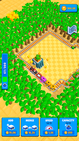 Train Miner: Idle Railway Game screenshot 31