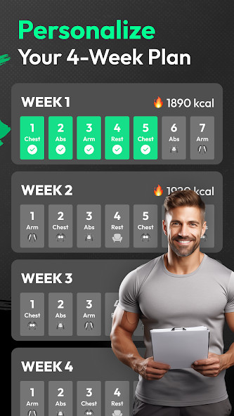 Home Workout App: Fitness screenshot 2