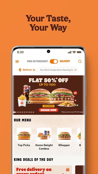 Burger King India screenshot 12