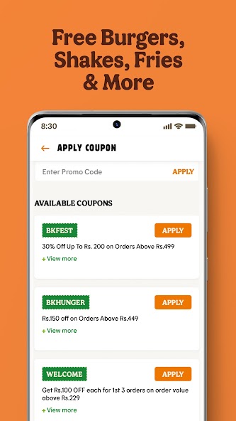 Burger King India screenshot 22