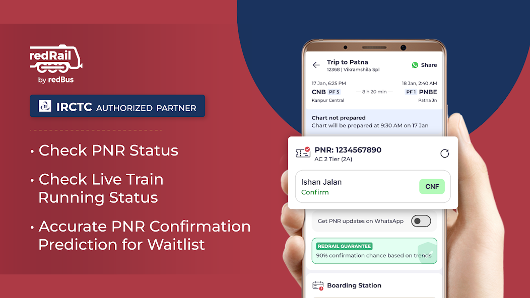 redBus Book Bus, Train Tickets screenshot 8