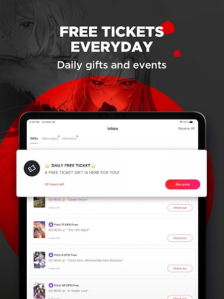 POCKET COMICS: Premium Webtoon screenshot 4