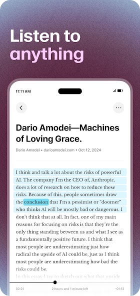 ElevenReader - Text to Speech screenshot 5