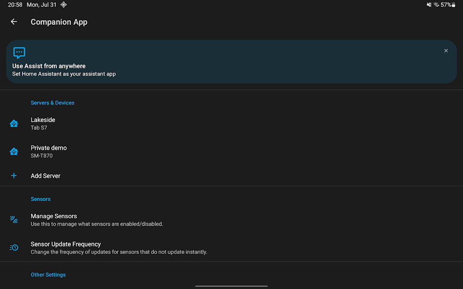 Home Assistant screenshot 24