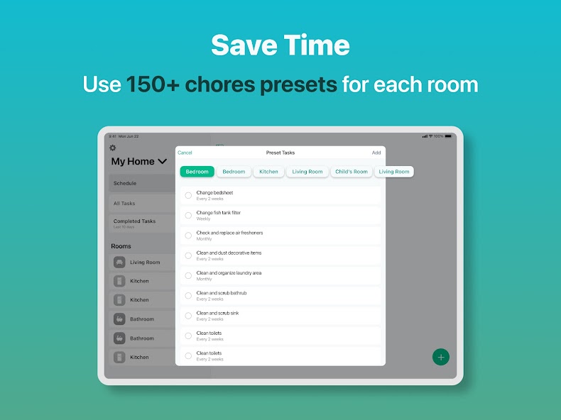 House Chores Cleaning Schedule screenshot 4