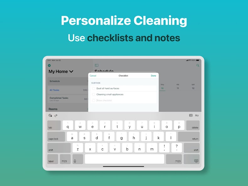 House Chores Cleaning Schedule screenshot 16