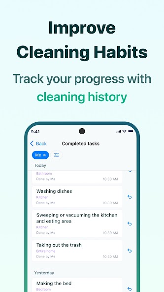 House Chores Cleaning Schedule screenshot 18
