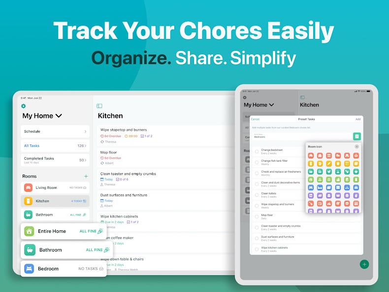 House Chores Cleaning Schedule screenshot 24