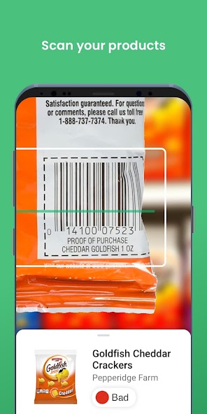 Yuka - Food & Cosmetic Scanner screenshot 2