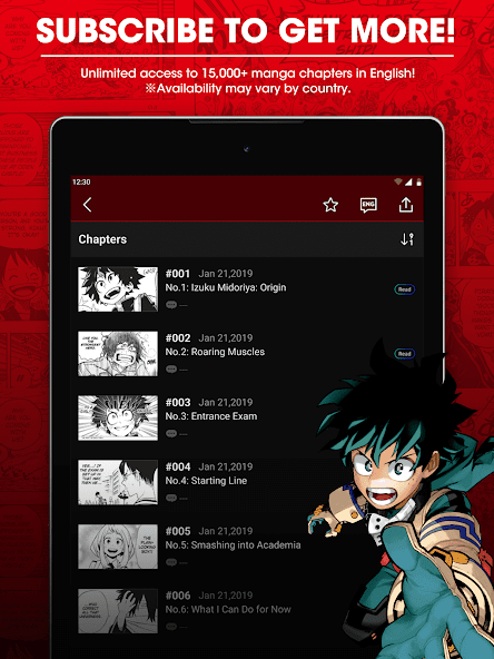 MANGA Plus by SHUEISHA screenshot 4