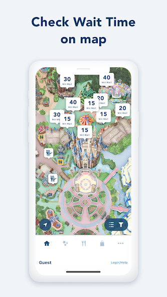 Tokyo Disney Resort App screenshot 1
