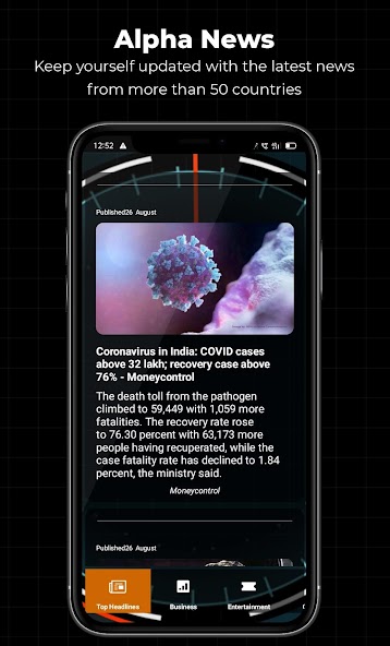 Alpha Hybrid Launcher 4D theme screenshot 12