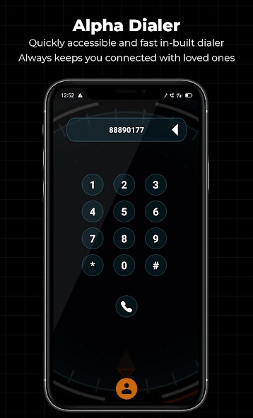 Alpha Hybrid Launcher 4D theme screenshot 13