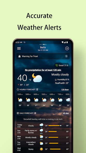 Local Weather Forecast - Radar screenshot 2