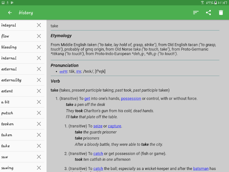 English Dictionary - Offline screenshot 7