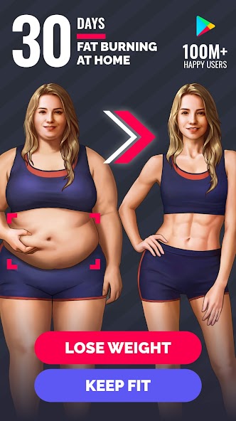 Lose Weight App for Women screenshot 1