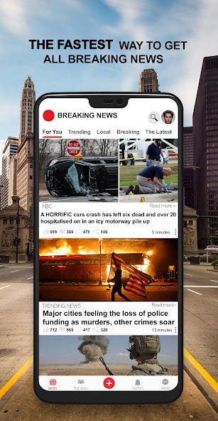Breaking News: Local & Alerts screenshot 1