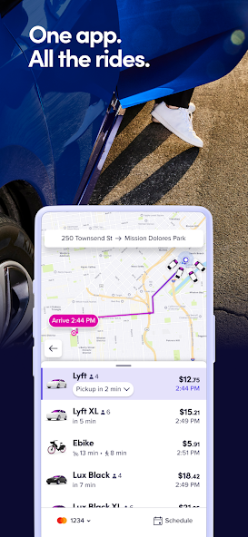 Lyft screenshot 1