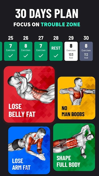 Lose Weight App for Men screenshot 2