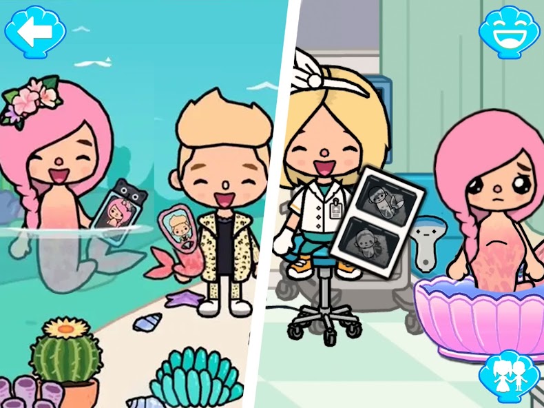 Mermaid Games: Princess Salon screenshot 11
