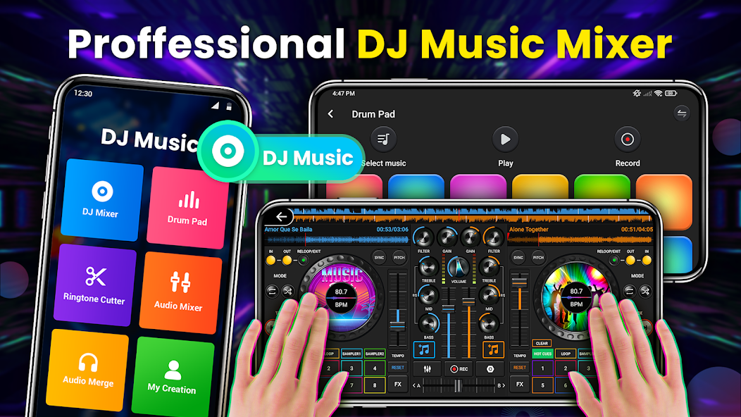 DJ Music Mixer - 3D DJ Player screenshot 1