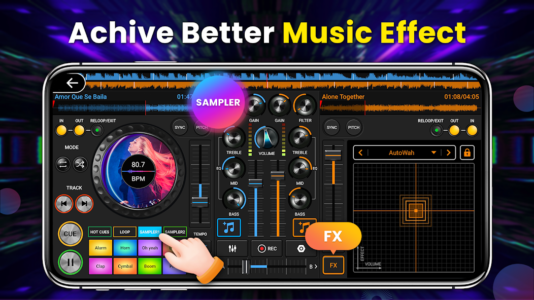 DJ Music Mixer - 3D DJ Player screenshot 14