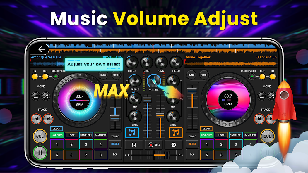 DJ Music Mixer - 3D DJ Player screenshot 17