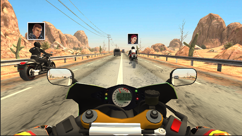 Racing Fever: Moto screenshot 2