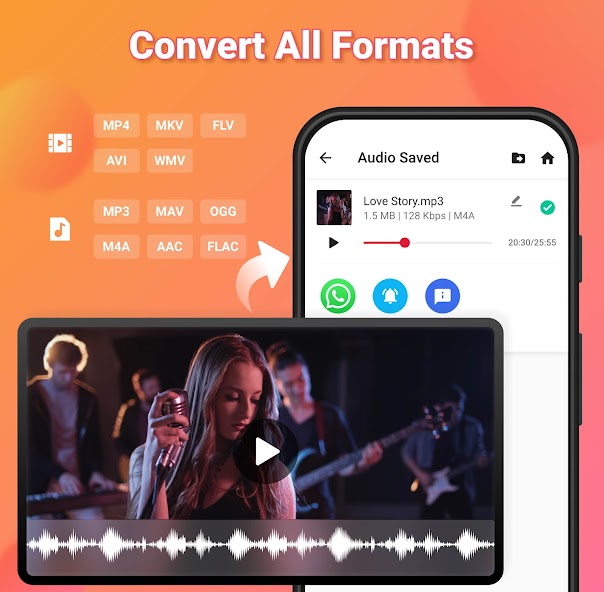 Video to MP3 - Video to Audio screenshot 1
