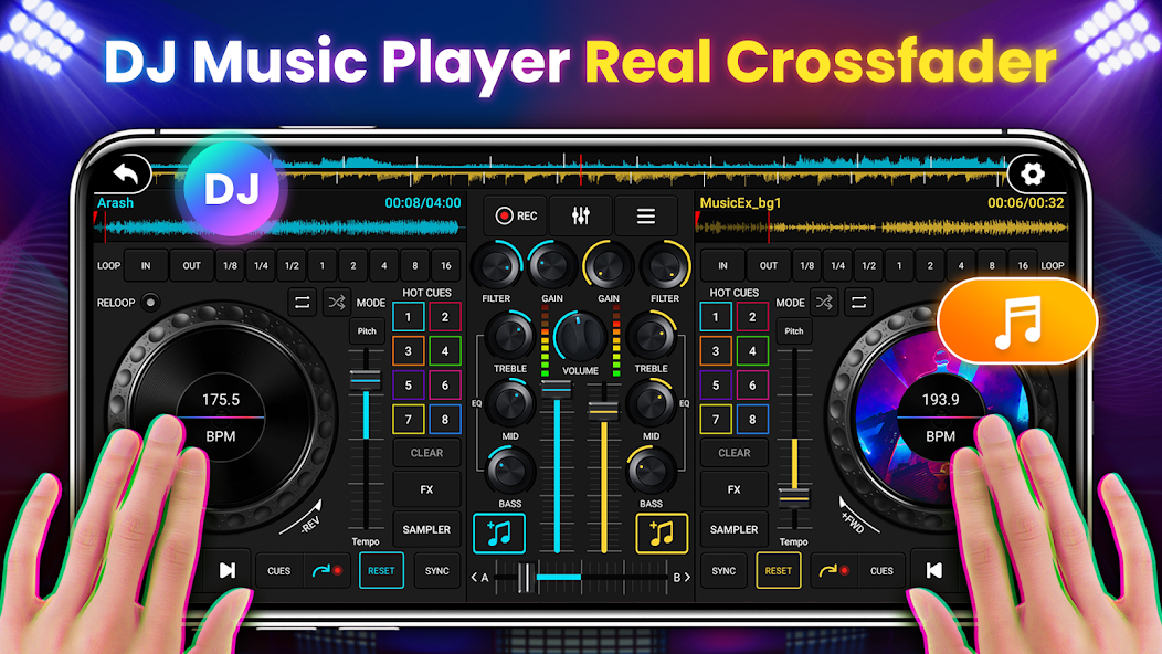 DJ Mixer Studio - DJ Music Mix screenshot 1