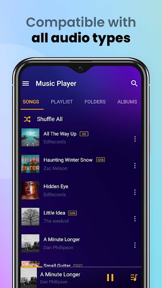 Music Player & MP3 Player screenshot 2