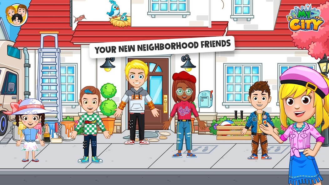 My City : My Friend's House screenshot 1