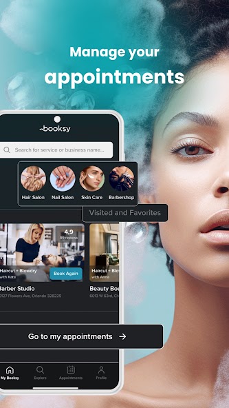 Booksy for Customers screenshot 1