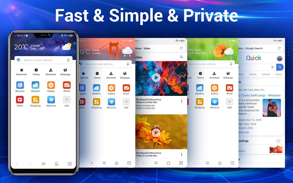 Web Browser & Web Explorer screenshot 1