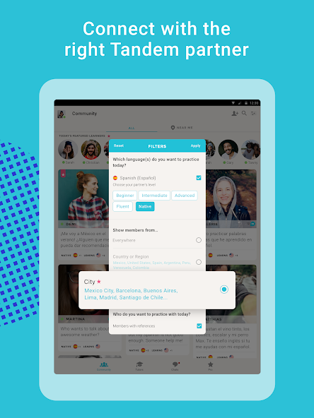 Tandem: Language exchange screenshot 9
