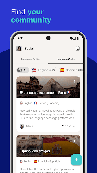 Tandem: Language exchange screenshot 16
