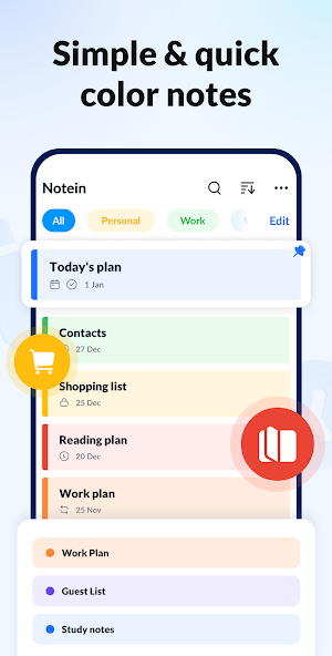 Notepad, Notes, Easy Notebook screenshot 1