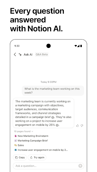 Notion: Notes, Tasks, AI screenshot 3