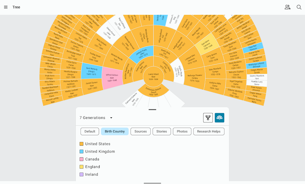 FamilySearch Tree screenshot 4