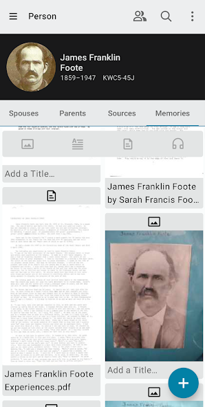 FamilySearch Tree screenshot 9