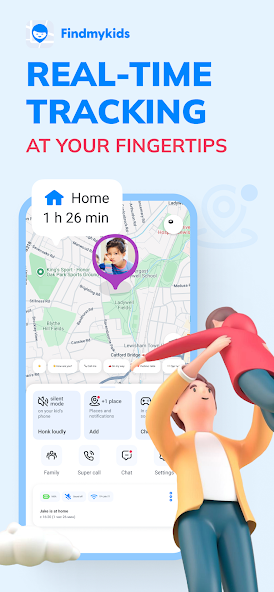 Findmykids: Kids GPS Tracker screenshot 1
