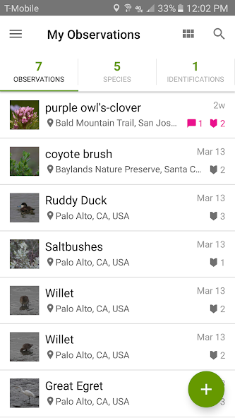 iNaturalist screenshot 3