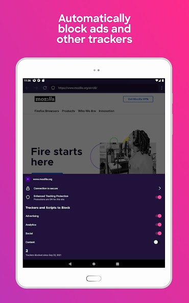 Firefox Focus: No Fuss Browser screenshot 2